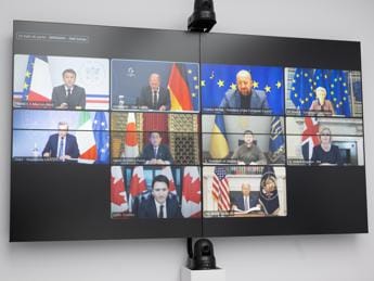 Galleria foto 'Ucraina, G7: “Continueremo a sostenere Kiev, da Putin crimini di guerra”' - foto 1