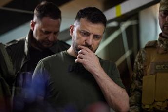Galleria foto 'Ucraina, Zelensky: “A Olevnika campo di concentramento, Croce Rossa indaghi”' - foto 1