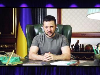 Galleria foto 'Ucraina, Zelensky: “Russia ha minato diga Kakhovka, prepara disastro”' - foto 1