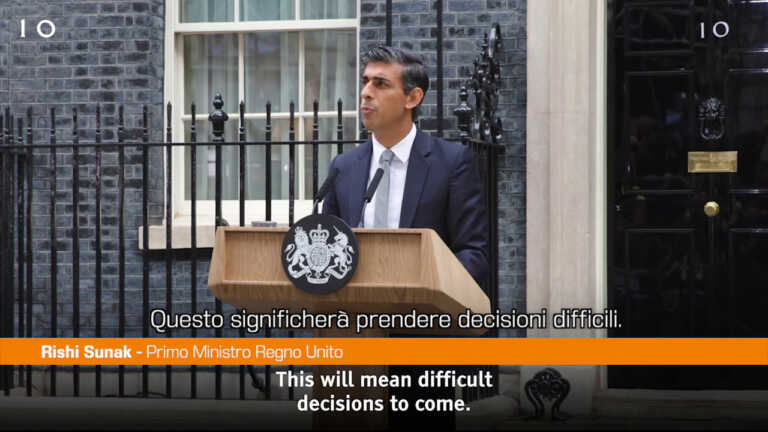 Galleria foto 'Uk, Rishi Sunak “Grandi sfide, ora stabilità e unità”' - foto 1