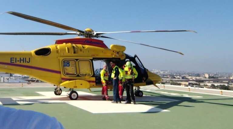 Galleria foto 'Volo salvavita per un bimbo di 2 mesi: il piccolo stabilizzato al Policlinico di Bari' - foto 1