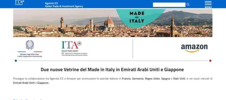 Galleria foto 'Ice-Amazon, nuovo accordo per promuovere il Made in Italy nel mondo' - foto 1