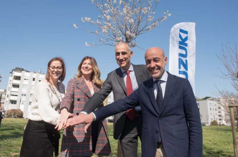 Lo 0,5% del fatturato di Suzuki per rimboschire il Parco della Mandria