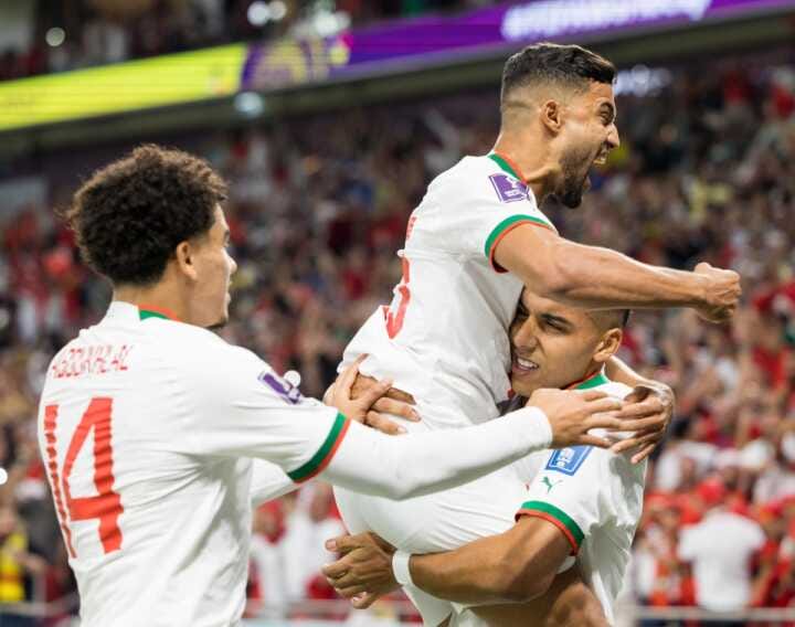 Galleria foto 'Impresa del Marocco, Belgio battuto 2-0' - foto 1