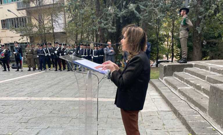 Casellati a Potenza per il 4 novembre. Bardi: «Richiamo ai valori dell’Unità nazionale»