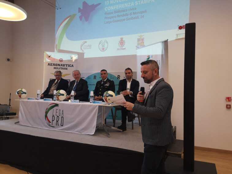 Siglato a Monopoli l’accordo tra Lega Pro e Aeronautica per il servizio meteo negli stadi
