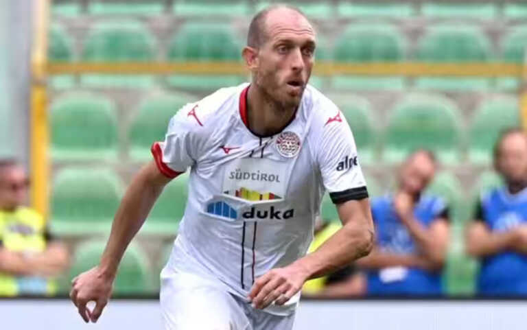 Serie B, Andrea Masiello saluta il Südtirol e annuncia il ritiro: salterà il playout contro il Bari