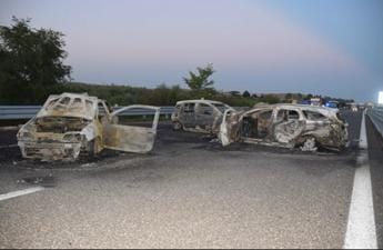 Galleria foto 'Assalto a tir e portavalori, maxi-blitz nel foggiano' - foto 1
