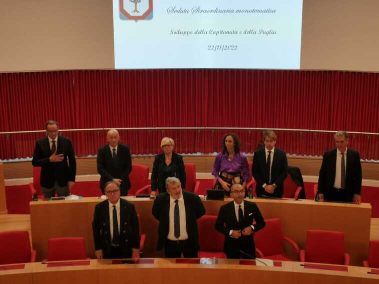 Sicurezza nel Foggiano, il Consiglio regionale ne discute in una seduta monotematica