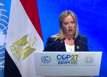 Galleria foto 'Cop27, Meloni: “Fare di più per proteggere il pianeta, casa comune”' - foto 1