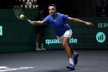 Galleria foto 'Coppa Davis, Italia-Usa 1-0: Sonego batte Tiafoe' - foto 1