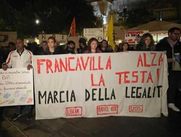 Francavilla Fontana, anche la famiglia di Paolo Stasi alla “Marcia per la legalità”