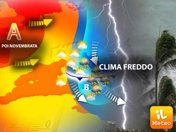 Galleria foto 'Freddo e maltempo, ma da lunedì torna il caldo con la Novembrata: previsioni meteo' - foto 1