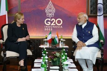 Galleria foto 'G20, Meloni a Modi: “Pieno sostegno Italia a presidenza India”' - foto 1