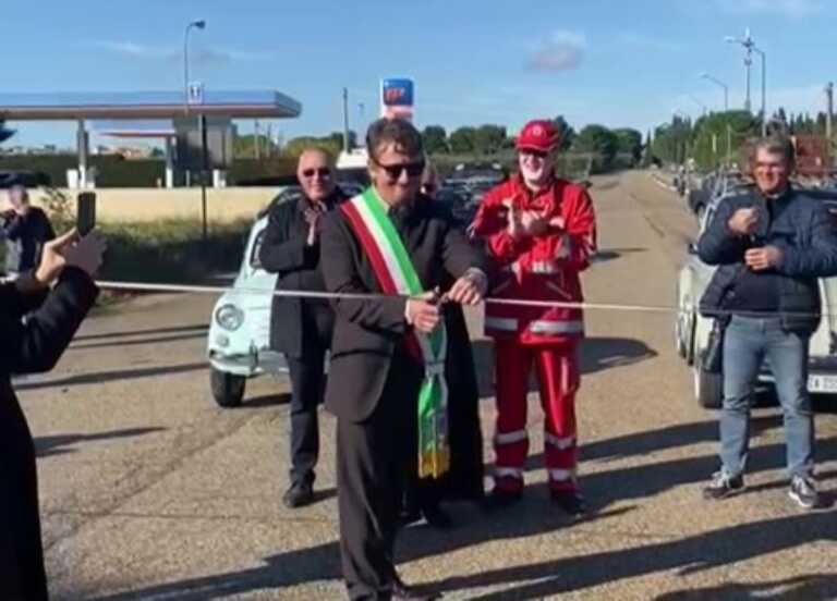 Acquaviva, inaugurato il ponte delle Tre Lame – VIDEO
