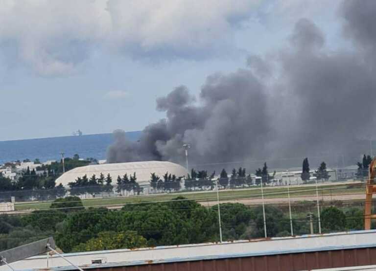 Bari, incendio nel Centro di accoglienza di Palese: nessun ferito – VIDEO