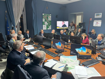Galleria foto 'Ischia: A Napoli coordinamento soccorsi con Musumeci' - foto 1