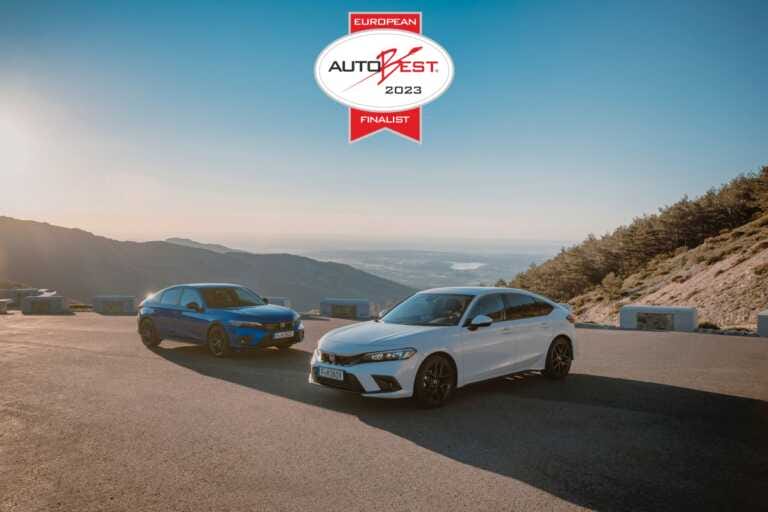 La nuova Honda Civic e:HEV tra le sei finaliste di Autobest 2023