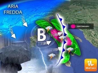 Galleria foto 'Maltempo Italia, weekend con piogge anche forti: ecco dove, previsioni meteo' - foto 1