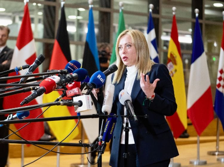 Galleria foto 'Meloni “Italia vuole difendere proprio interesse in Ue”' - foto 1