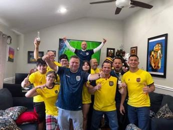 Galleria foto 'Mondiali Qatar 2022, esulta la comunità ecuadoriana in Italia' - foto 1