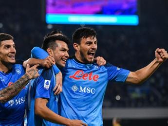 Galleria foto 'Napoli-Empoli 2-0, gol di Lozano e Zielinski' - foto 1