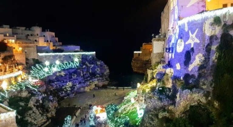 Polignano è pronta per il suo Natale: una favola che coinvolge artisti, residenti e turisti