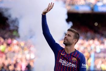 Galleria foto 'Piqué lascia il Barcellona e il calcio' - foto 1