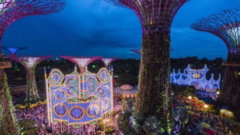 Luminarie e cucina pugliese protagoniste del Natale a Singapore