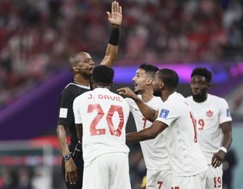 Galleria foto 'Qatar 2022, De Santis: “Arbitro Belgio-Canada inadeguato e non aiutato dal Var”' - foto 1