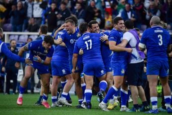 Galleria foto 'Rugby, l’Italia fa la storia: sconfitta per la prima volta l’Australia' - foto 1