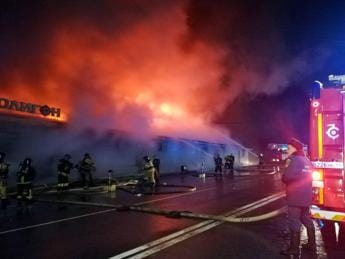 Galleria foto 'Russia, incendio in un nightclub di Kostroma: 13 morti' - foto 1