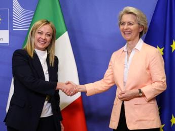 Galleria foto 'Ue, von der Leyen a Meloni: “Tua visita a Bruxelles segnale forte”' - foto 1