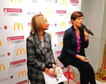 Galleria foto 'Violenza su donne, ass. Lucarelli: ‘Rapporto con imprese come McDonald’s importante’' - foto 1