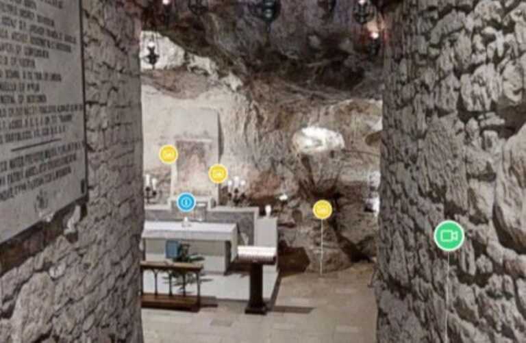 Galleria foto 'La tecnologia incontra il patrimonio culturale: ecco il virtual tour della grotta del Convento di Cassano' - foto 1