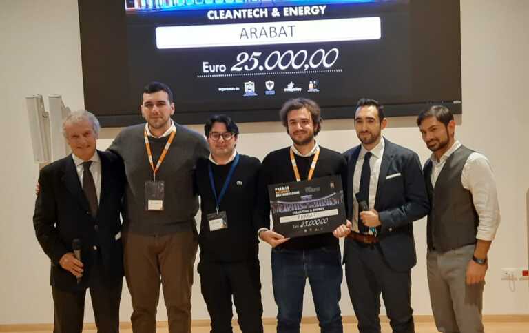 Alla start up foggiana AraBat il Premio nazionale per l’innovazione