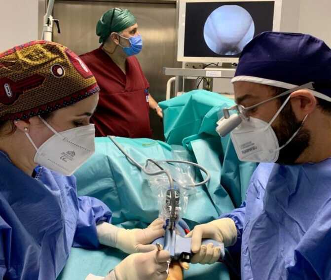 Al Policlinico di Bari una procedura all’avanguardia per il trattamento del tunnel carpale
