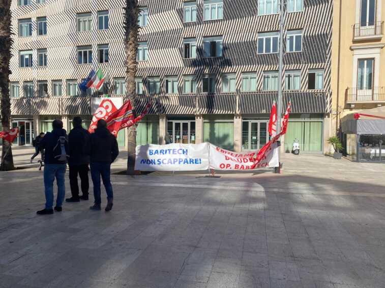 Vertenza Baritech, firmato il protocollo d’intenti. Caroli: «Entro 48 ore un’offerta»