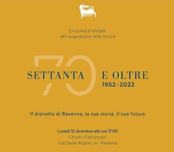 Eni, il distretto Upstream di Ravenna festeggia 70 anni con una mostra fotografica dedicata al territorio