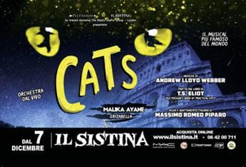 Malika protagonista al Sistina del ‘Cats’ romano di Piparo