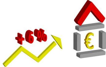 Mutui, con le ultime decisioni della Bce i tassi vanno verso il 6%