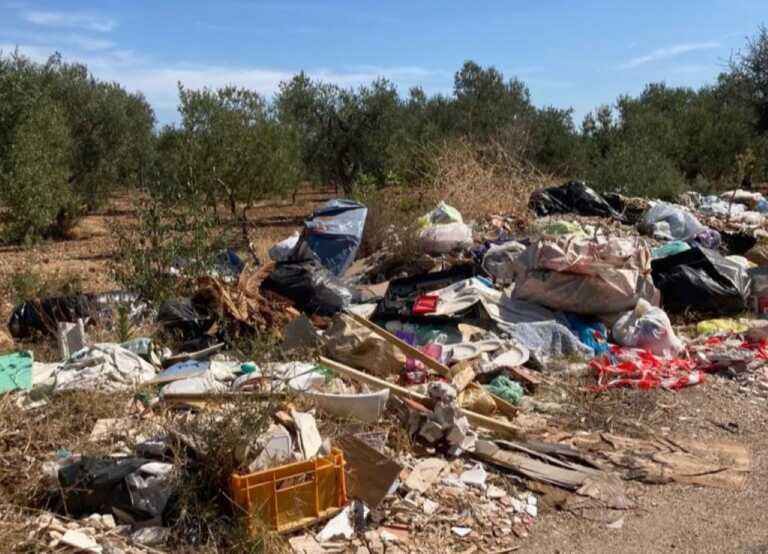 Bari, quartiere Catino: la strada per Bitonto è una discarica a cielo aperto – FOTO