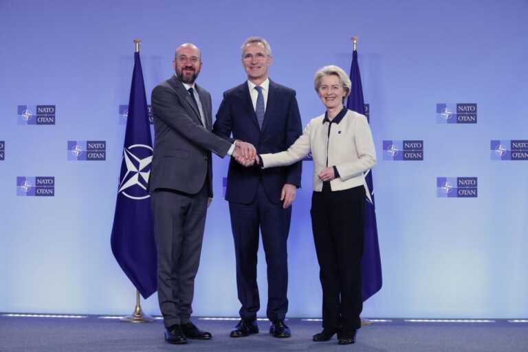 Galleria foto 'Firmata la terza dichiarazione congiunta Nato-Ue' - foto 1