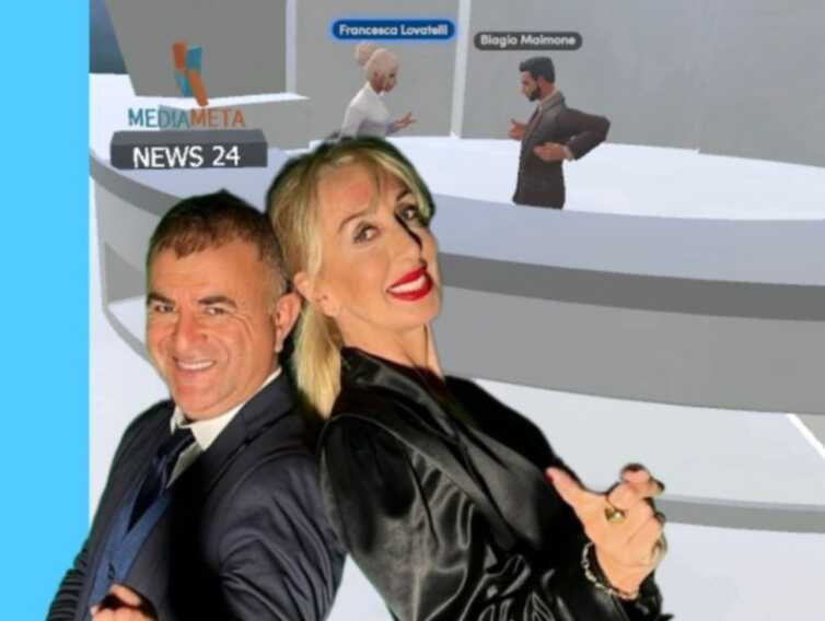 Galleria foto 'Con Mediametanews24 primo notiziario al mondo in metaverso' - foto 1