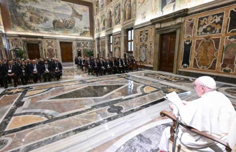 Galleria foto 'La Federazione nazionale Ordini TSRM e PSTRP in udienza dal Papa' - foto 1