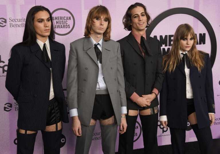 Galleria foto 'I Maneskin ospiti nella terza serata di Sanremo' - foto 1