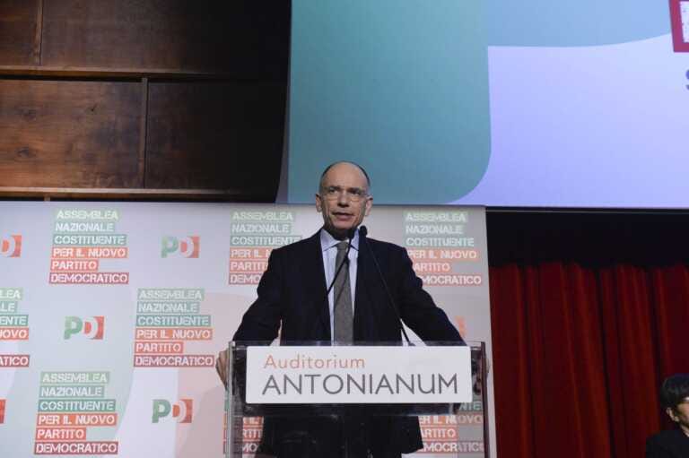 Galleria foto 'Il Pd riparte dal manifesto Italia 2030, Letta “Siamo una comunità viva”' - foto 1
