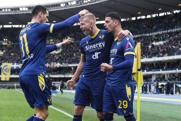 Galleria foto 'Il Verona si rilancia, battuto il Lecce 2-0' - foto 1