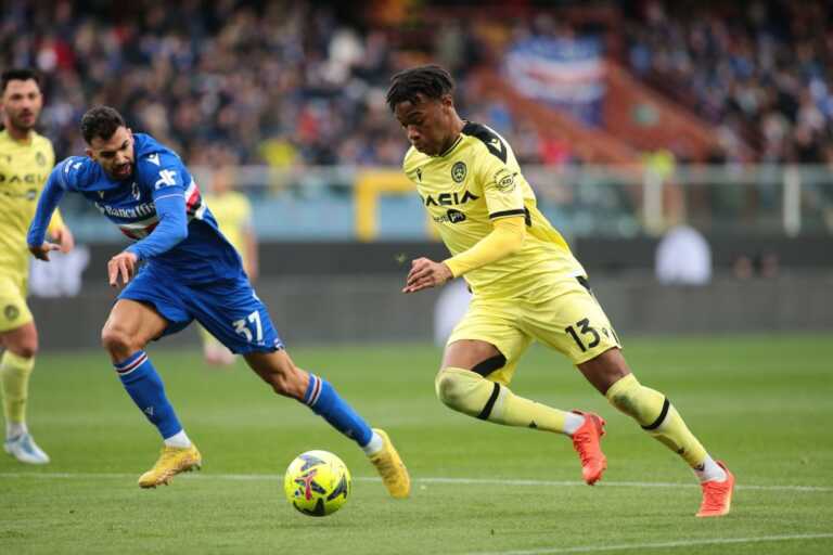 Galleria foto 'Sampdoria-Udinese 0-1, decide Ehizibue nel finale' - foto 1
