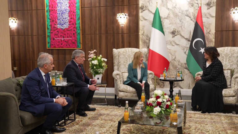 Galleria foto 'Missione in Libia per il premier Giorgia Meloni' - foto 1